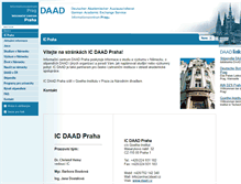 Tablet Screenshot of daad.cz