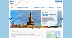 Desktop Screenshot of daad.org