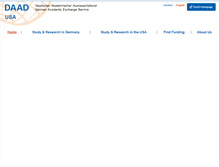 Tablet Screenshot of daad.org